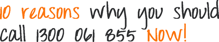 10 Reasons why you should call 1300 061 855 Now! - OfficeCateringSydney.com.au 10 Reasons why you should call 1300 061 855 Now! -